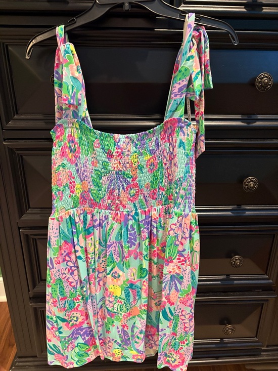 Lilly Pulitzer Pants - Lilly Pulitzer Pastel Floral Smocked Sundress Romper